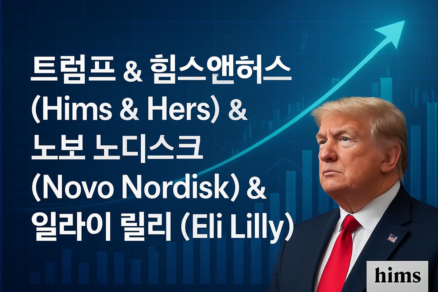 트럼프 & 힘스앤허스 (Hims & Hers) & 노보 노디스크 (Novo Nordisk) & 일라이 릴리 (Eli Lilly) & 아마존 (Amazon)