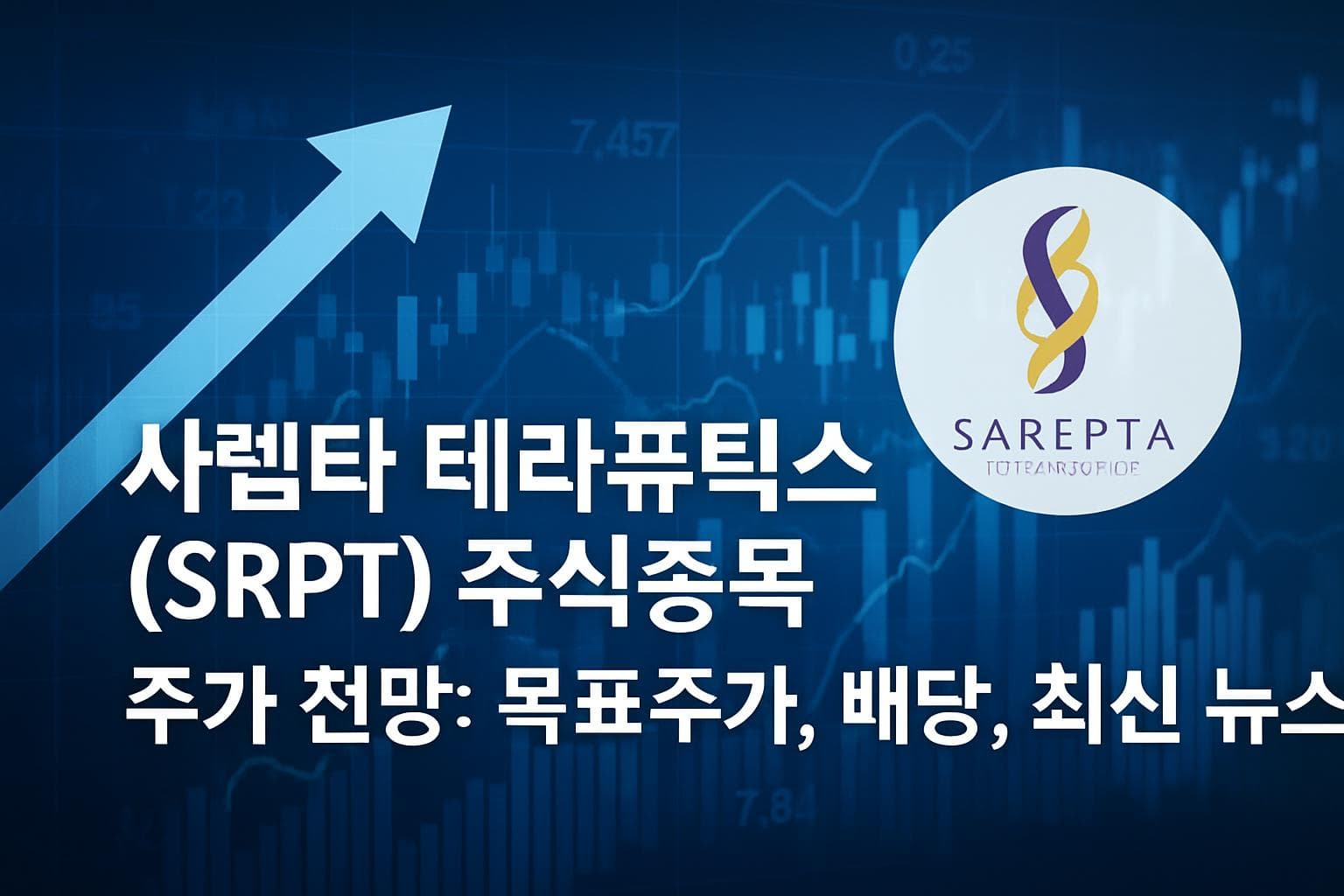 사렙타 테라퓨틱스 (SRPT) 주가 전망: 목표주가, 배당, 최신 뉴스