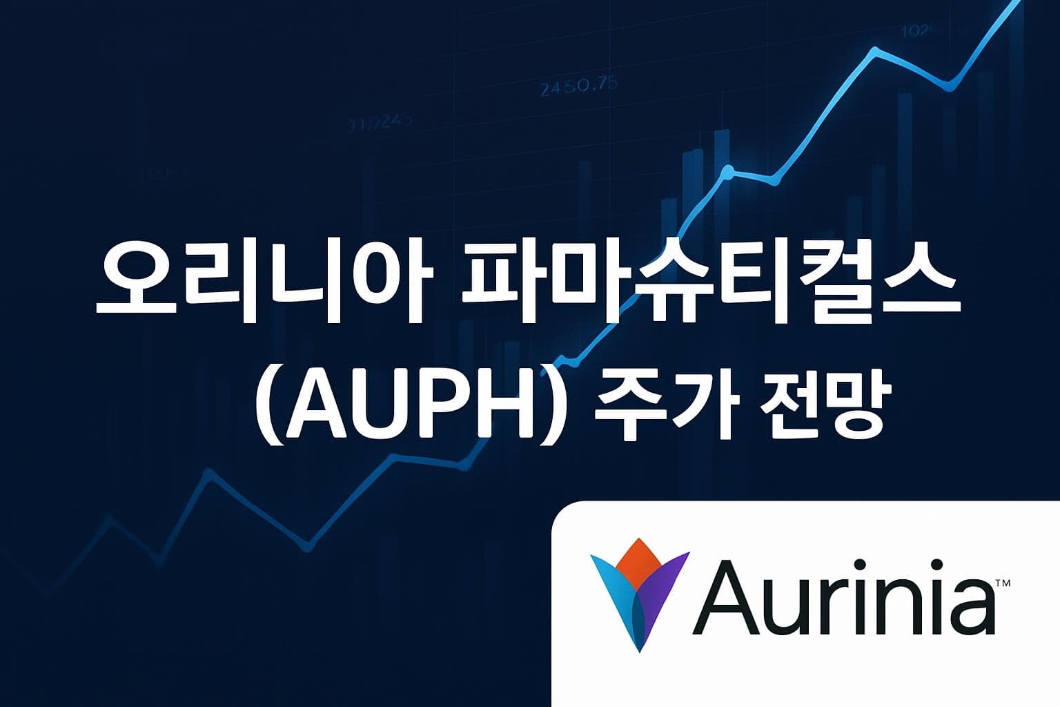 오리니아 파마슈티컬스 (AUPH) 주가 전망: 목표주가, 배당, 최신 뉴스