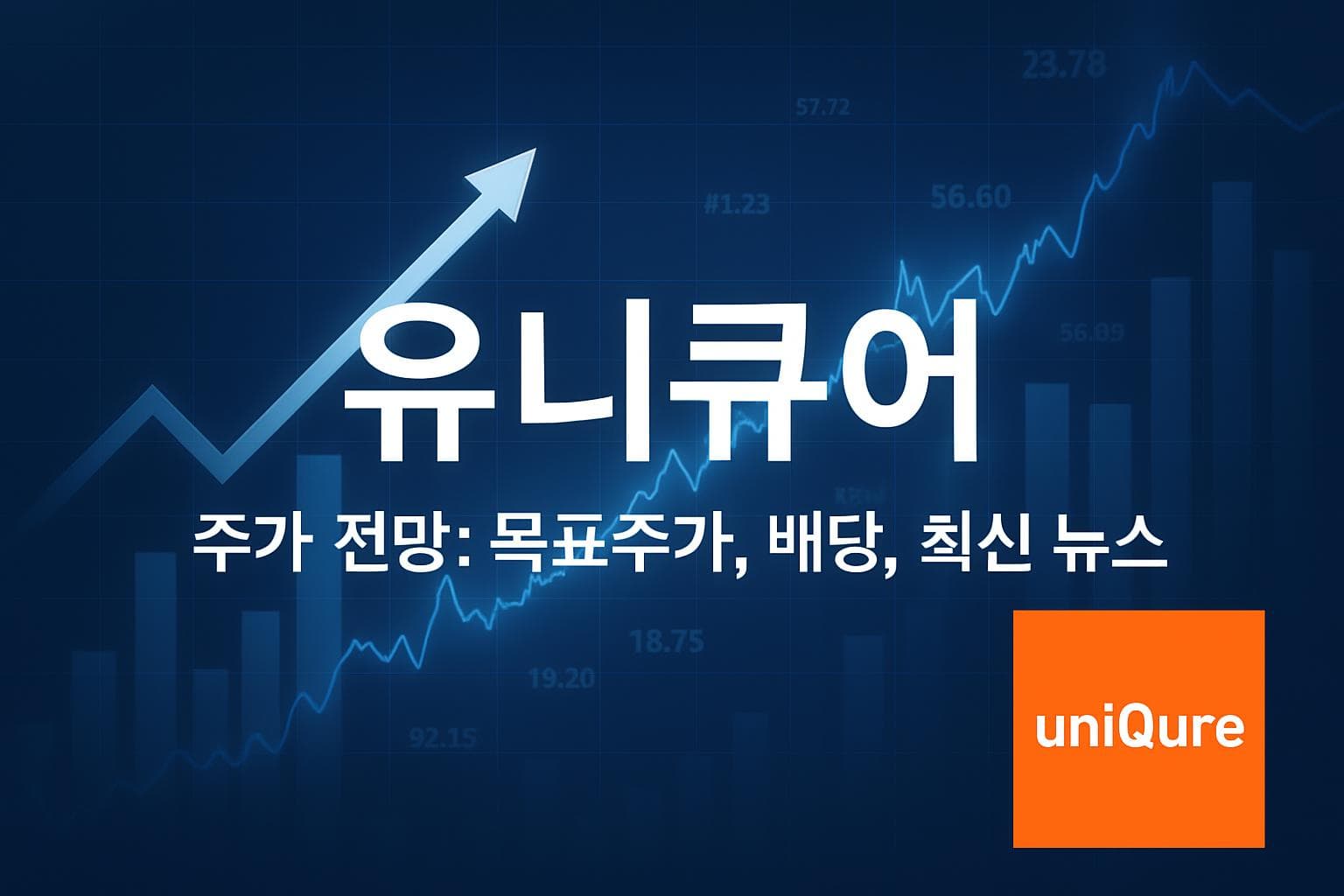 유니큐어 (QURE) 주가 전망: 목표주가, 배당, 최신 뉴스