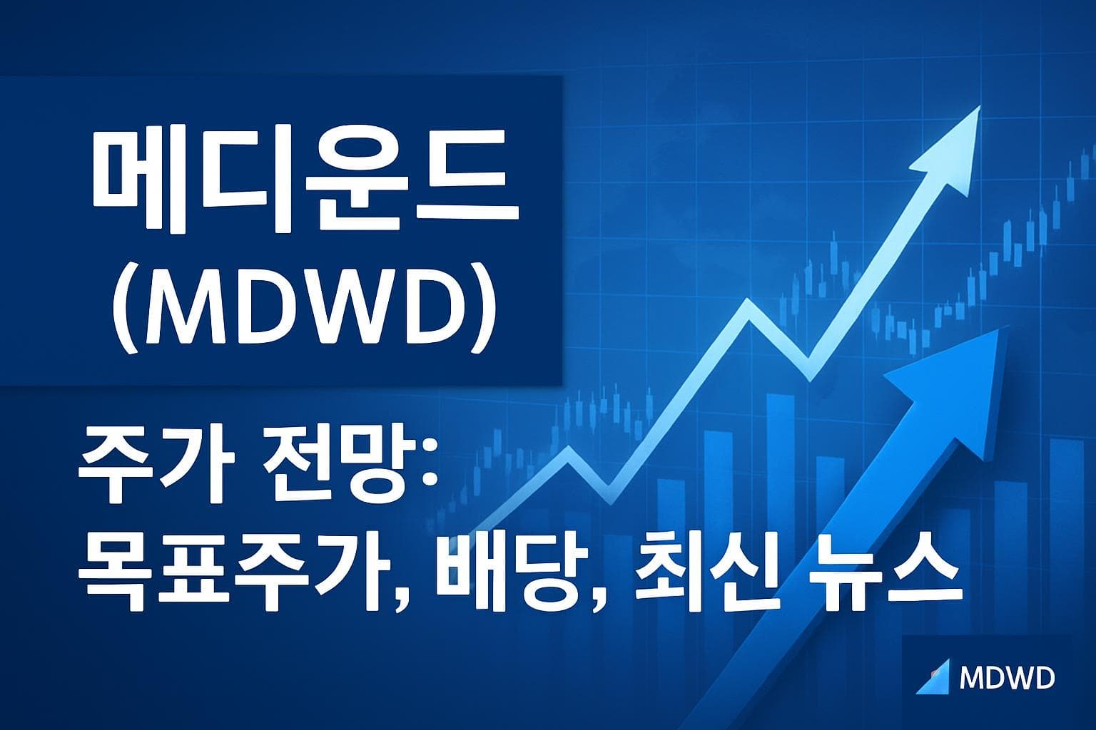 메디운드 (MDWD) 주가 전망: 목표주가, 배당, 최신 뉴스