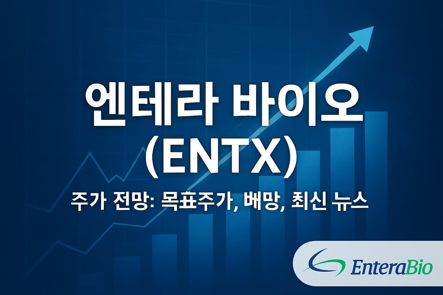 엔테라 바이오 (ENTX) 주가 전망: 목표주가, 배당, 최신 뉴스