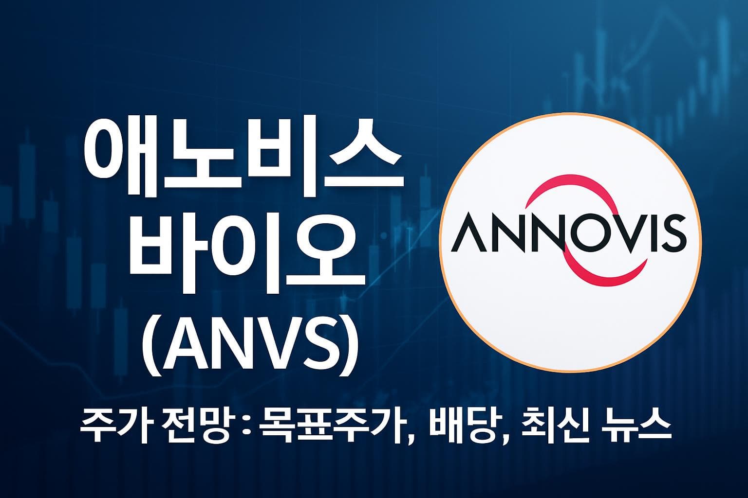 애노비스 바이오 (ANVS) 주가 전망: 목표주가, 배당, 최신 뉴스