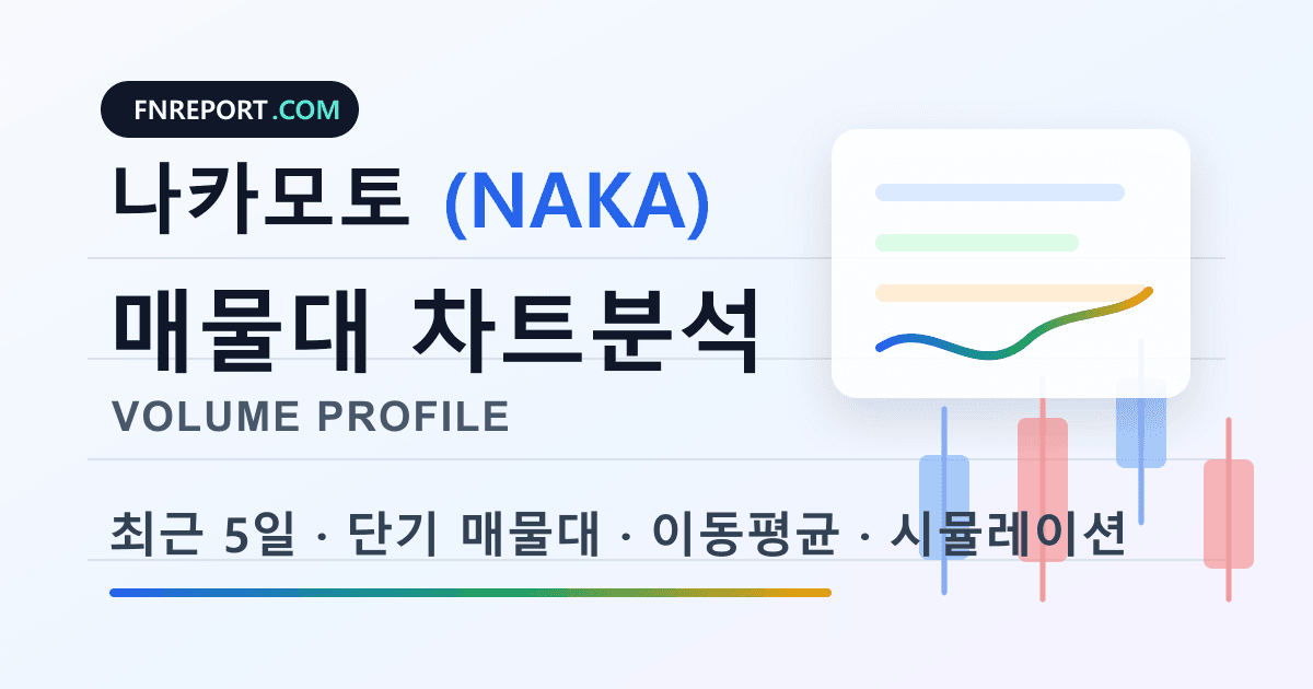 나카모토 (NAKA) 차트분석