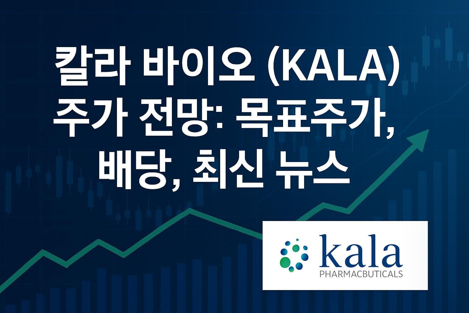 칼라 바이오 (KALA) 주가 전망: 목표주가, 배당, 최신 뉴스