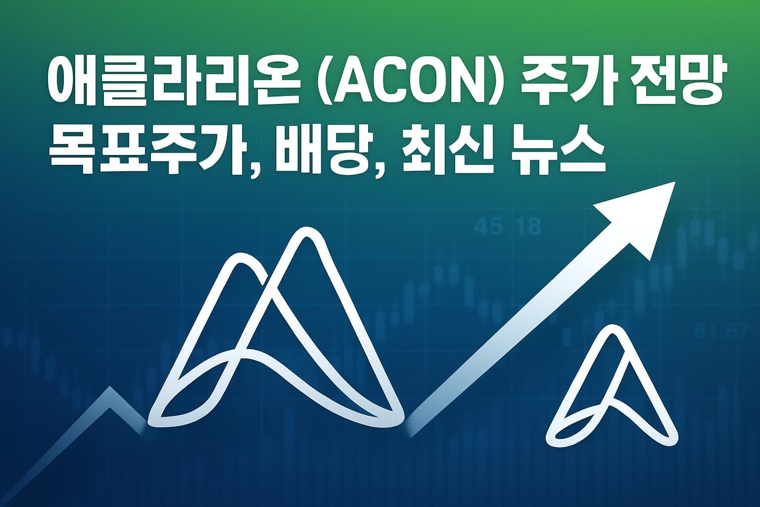 애클라리온 (ACON) 주가 전망: 목표주가, 배당, 최신 뉴스