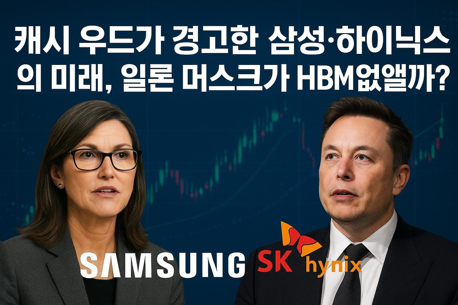 캐시 우드가 경고한 삼성·하이닉스의 미래, 일론 머스크가 HBM을 없앨까?