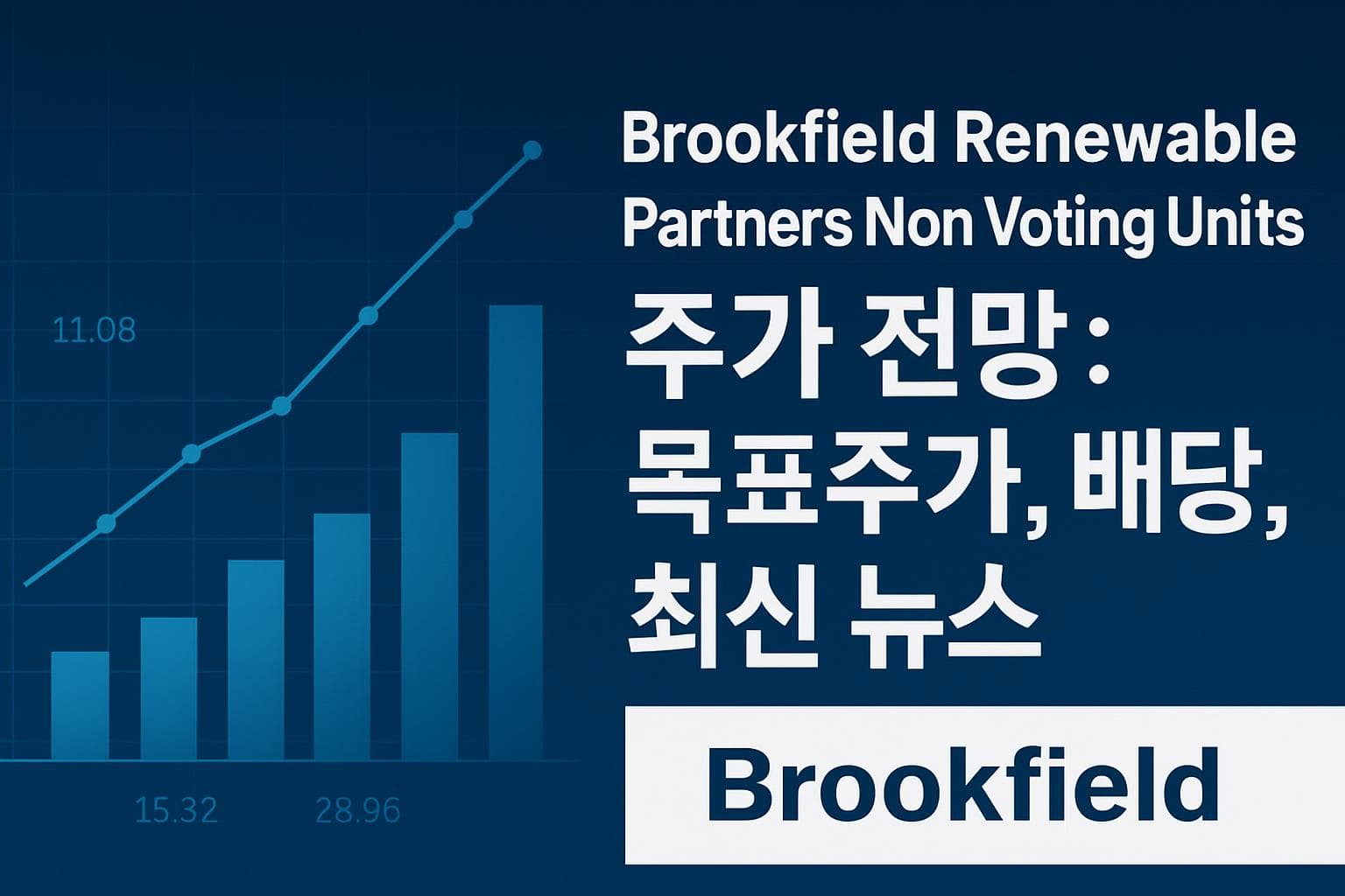 Brookfield Renewable Partners Non Voting Units (BEP) 주가 전망: 목표주가, 배당, 최신 뉴스