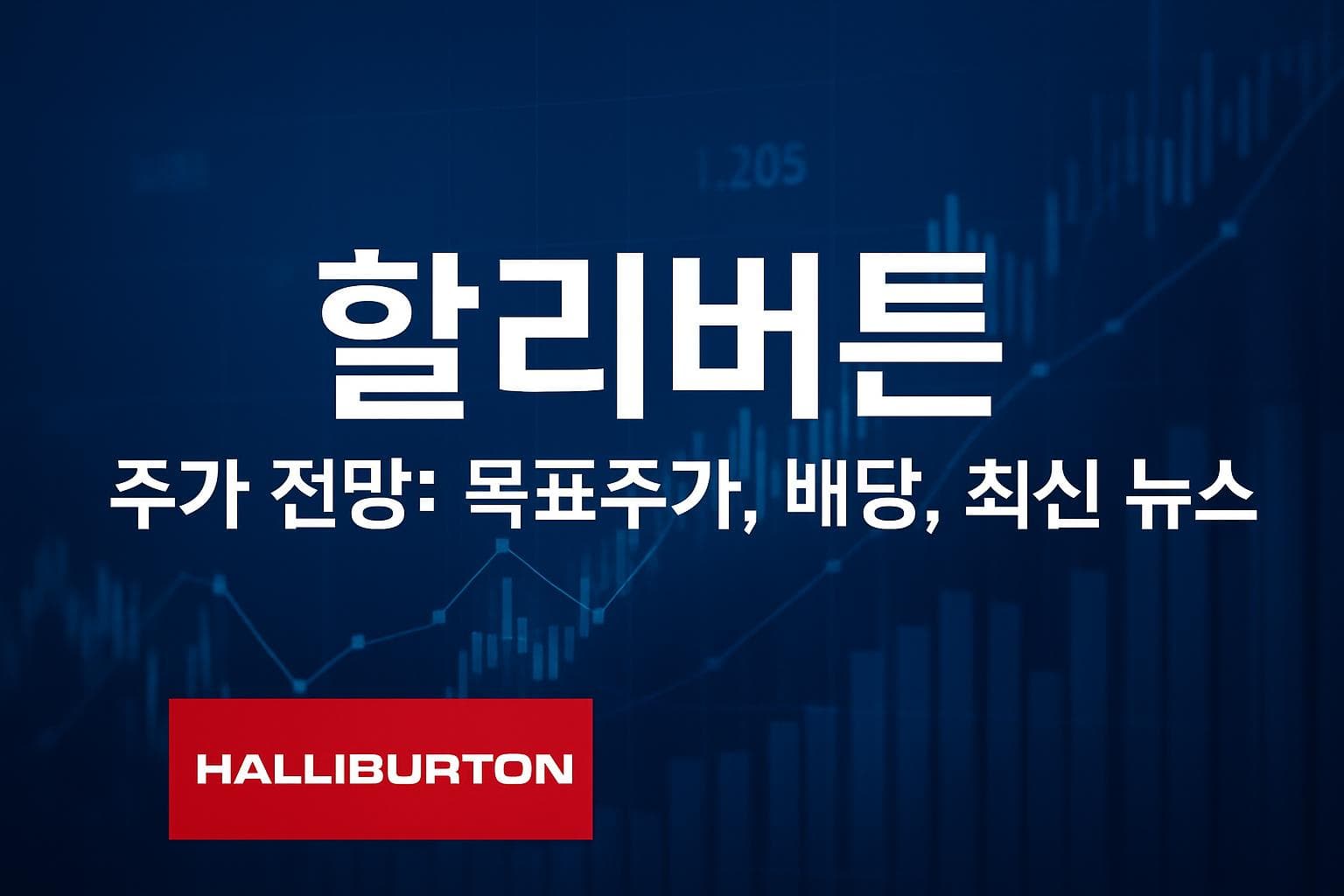 할리버튼 (HAL) 주가 전망: 목표주가, 배당, 최신 뉴스
