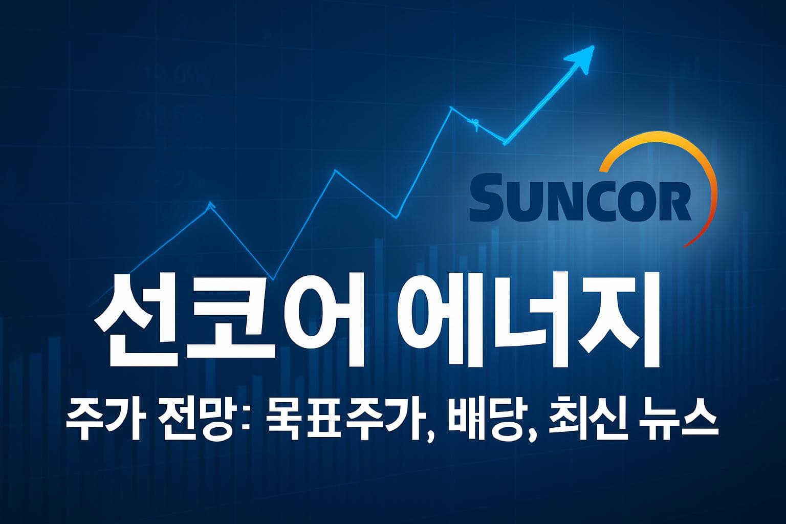 선코어 에너지 (SU) 주가 전망: 목표주가, 배당, 최신 뉴스