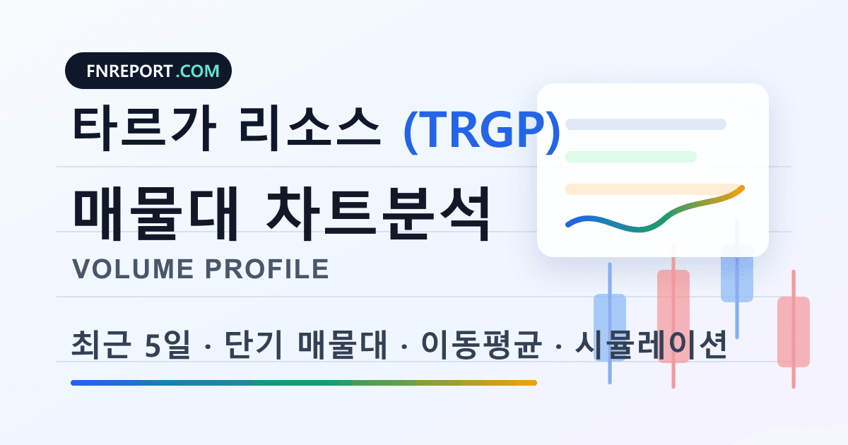 타르가 리소스 (TRGP) 차트분석