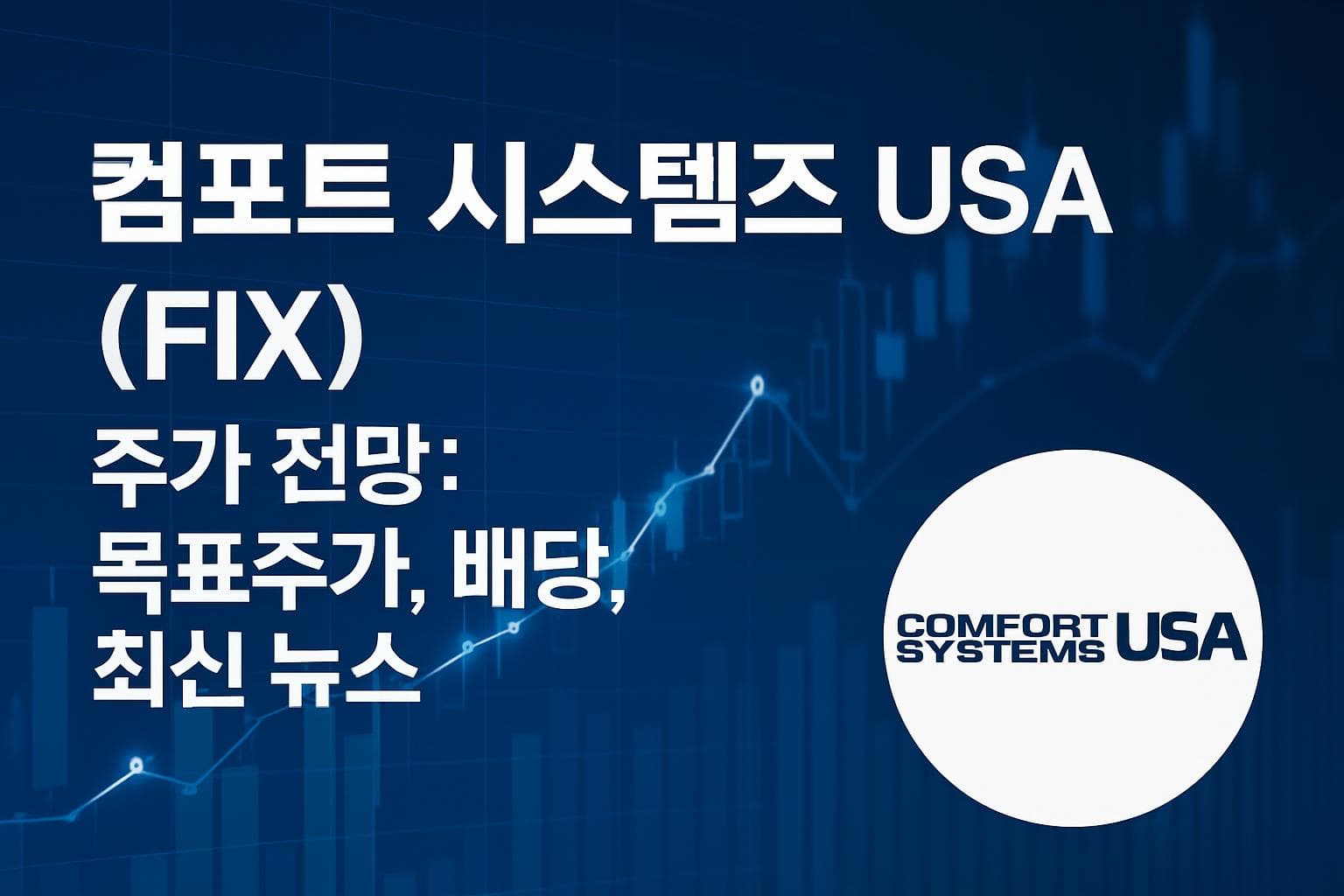 컴포트 시스템즈 USA (FIX) 주가 전망: 목표주가, 배당, 최신 뉴스