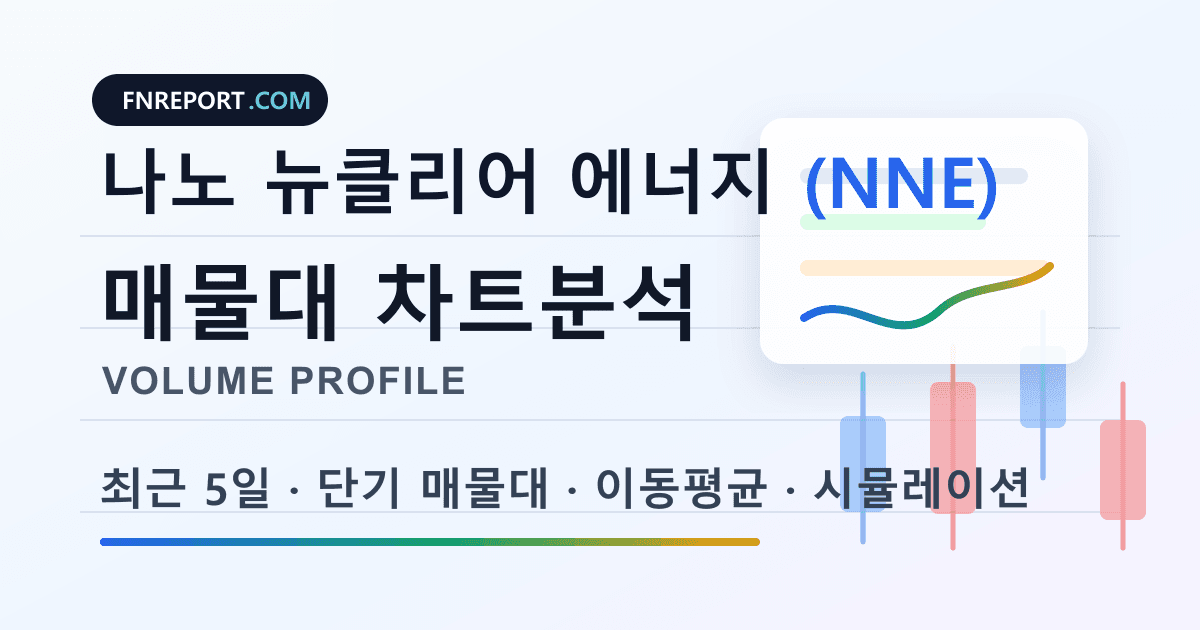 나노 뉴클리어 에너지 (NNE) 차트분석