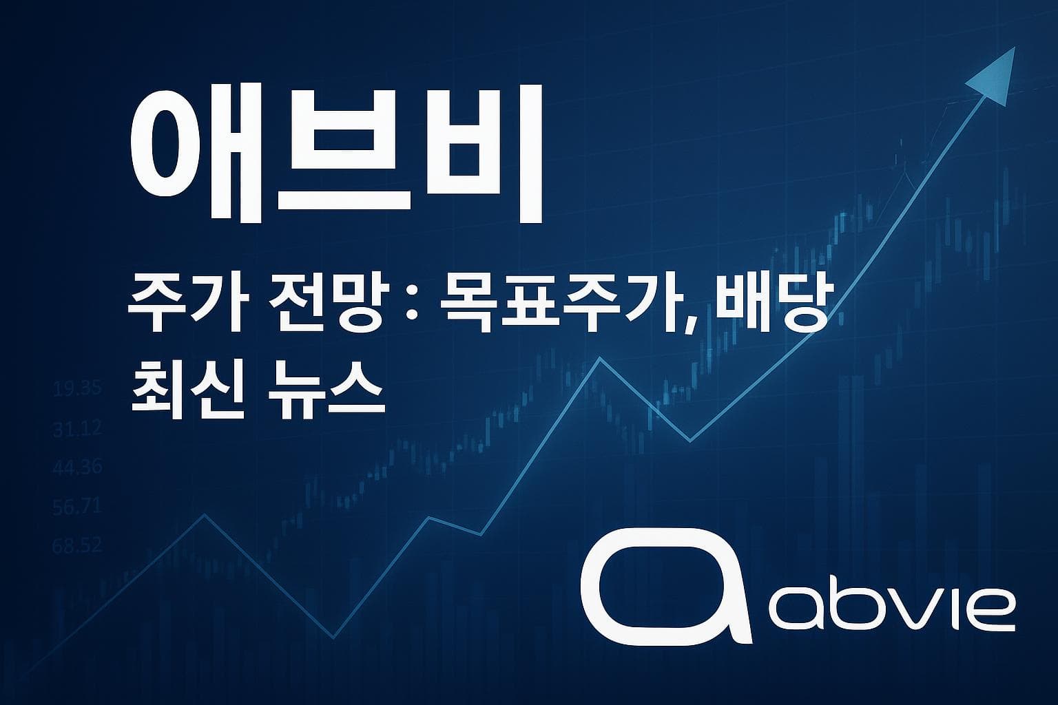 애브비 (ABBV) 주가 전망: 목표주가, 배당, 최신 뉴스