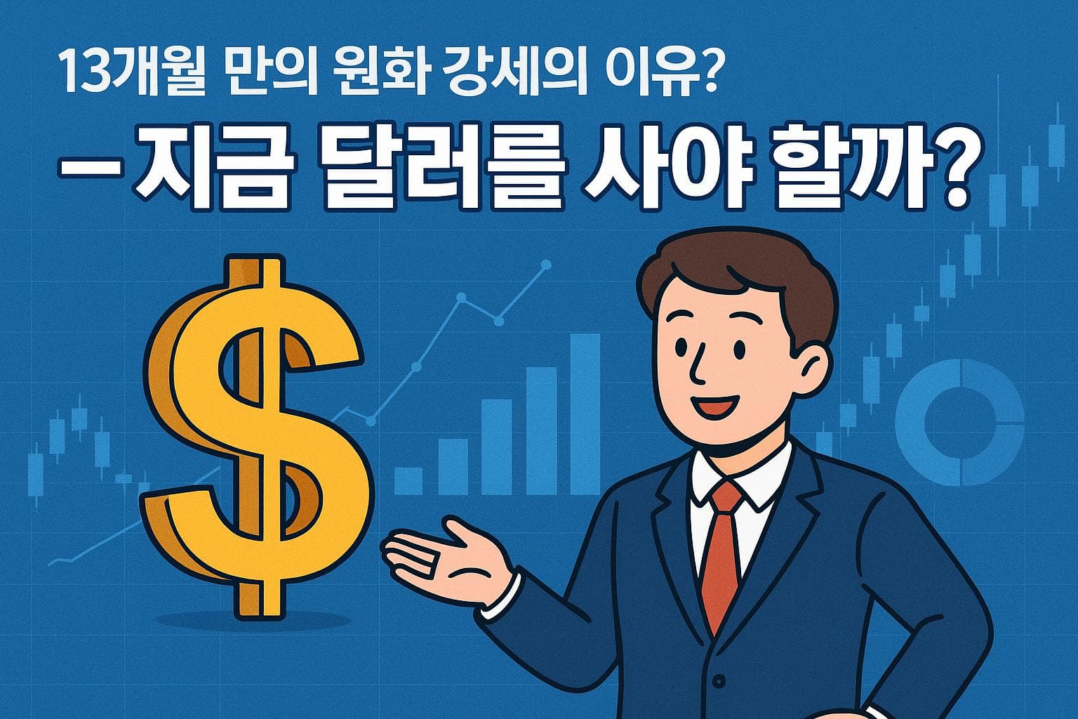 13개월 만의 원화 강세, 이유는? — 지금 달러를 사야 할까?