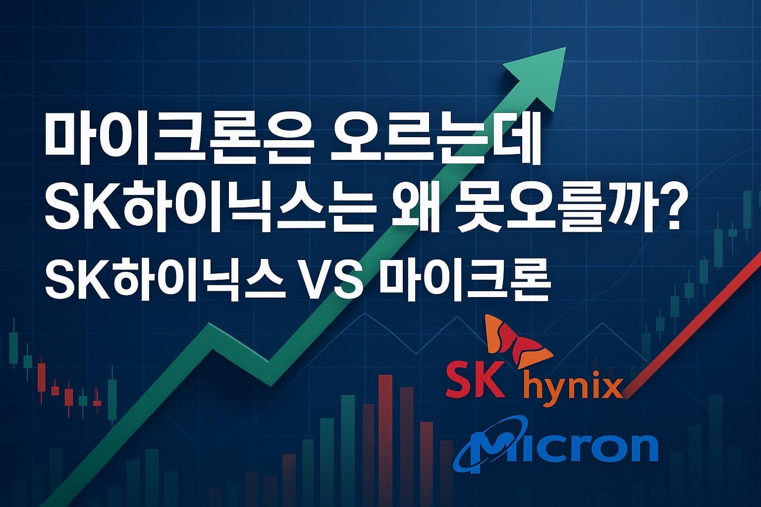 마이크론은 오르는데 SK하이닉스는 왜 못 오를까?